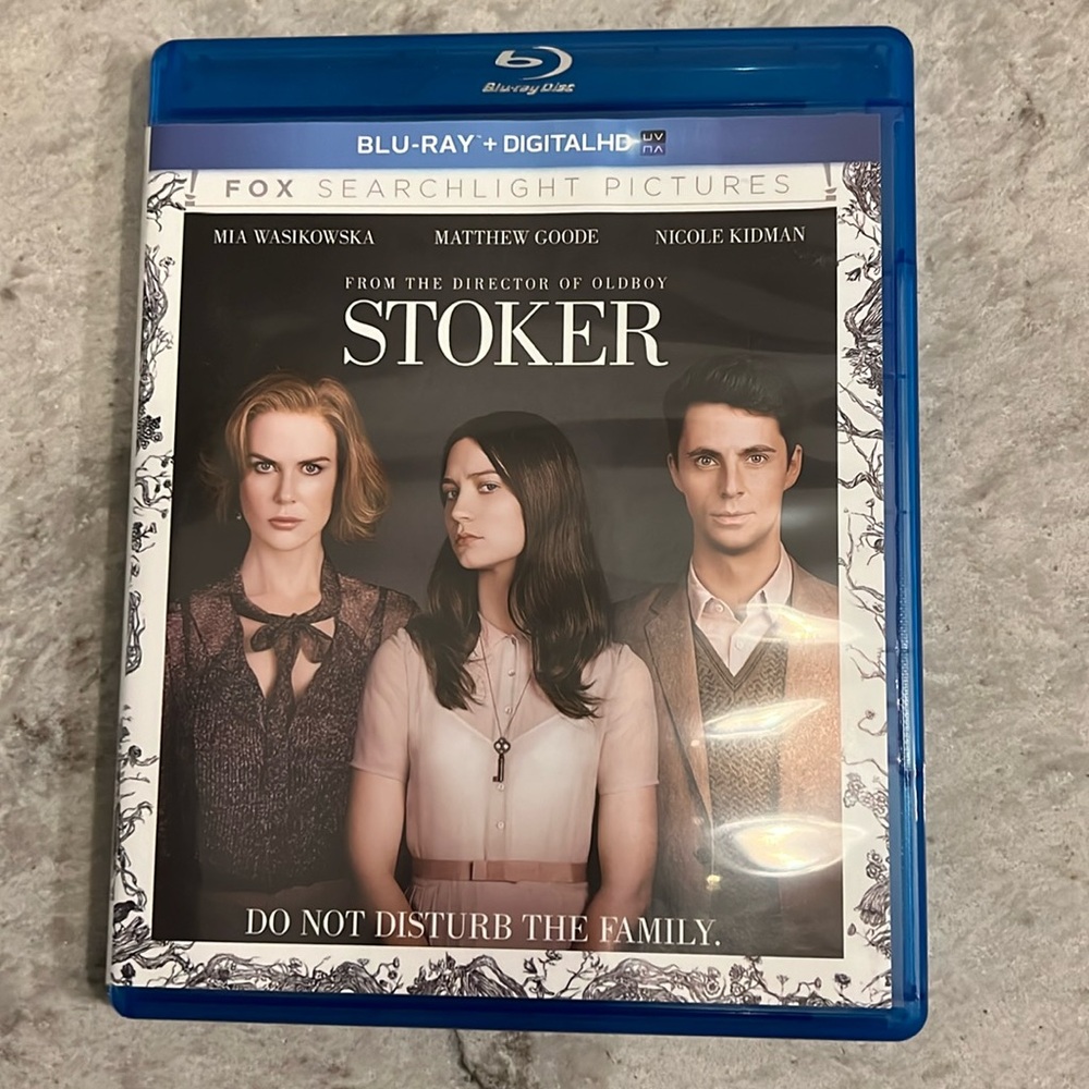Stoker Blu-Ray